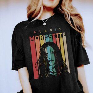 Alanis Morissette Tour 2023 Shirt – Vintage Concert Unisex Tee